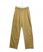THE SHINZONEザ シンゾーン）の古着「WASHED HIGH WAIST CHINO PANTS」｜ベージュ