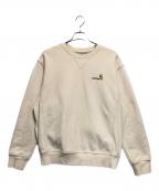 CarHarttカーハート）の古着「ダブリューアイピー American Script Sweatshirt スウェット」｜ベージュ