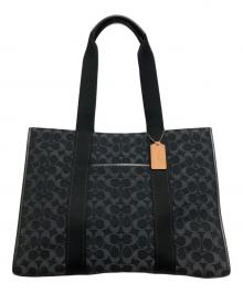 COACH（コーチ）の古着「ラージ スミス トート」｜ブラック
