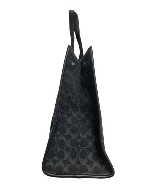 COACH（コーチ）COACH (コーチ) ラージ スミス トート ブラックの古着・服飾アイテム