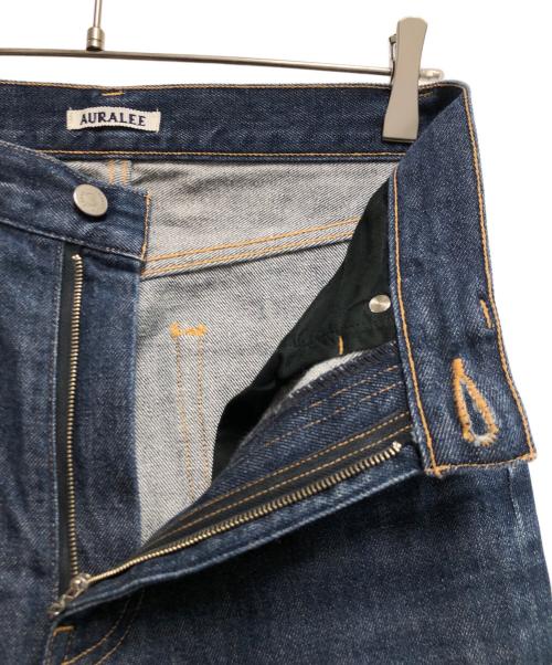 AURALEE（オーラリー）AURALEE (オーラリー) デニムパンツ インディゴ サイズ:W25の古着・服飾アイテム