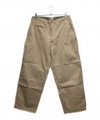BEAMS JAPANビームスジャパン）の古着「ニュー ビッグ チノ トラウザー」｜ベージュ