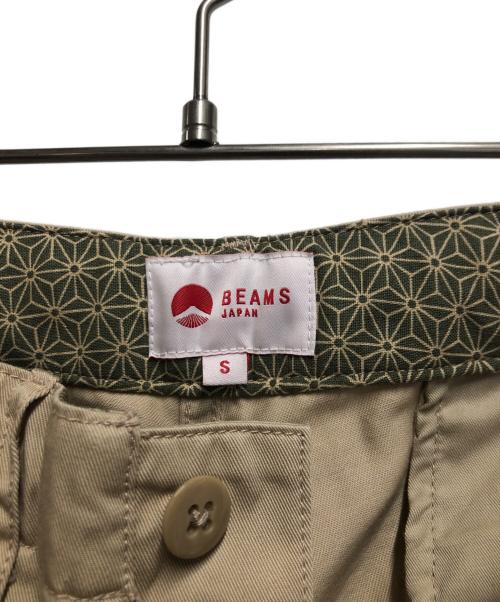 BEAMS JAPAN（ビームスジャパン）BEAMS JAPAN (ビームスジャパン) ニュー ビッグ チノ トラウザー ベージュ サイズ:Sの古着・服飾アイテム