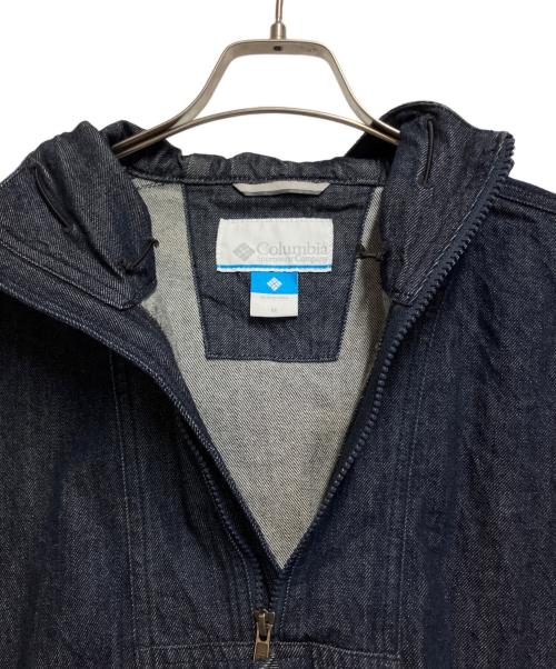 Columbia（コロンビア）Columbia (コロンビア) デニムアノラックパーカー ブルー サイズ:Ｍの古着・服飾アイテム