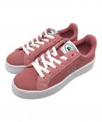 LACOSTEラコステ）の古着「CARNABY PLAT LT 124 2 SFA」｜ピンク×ホワイト