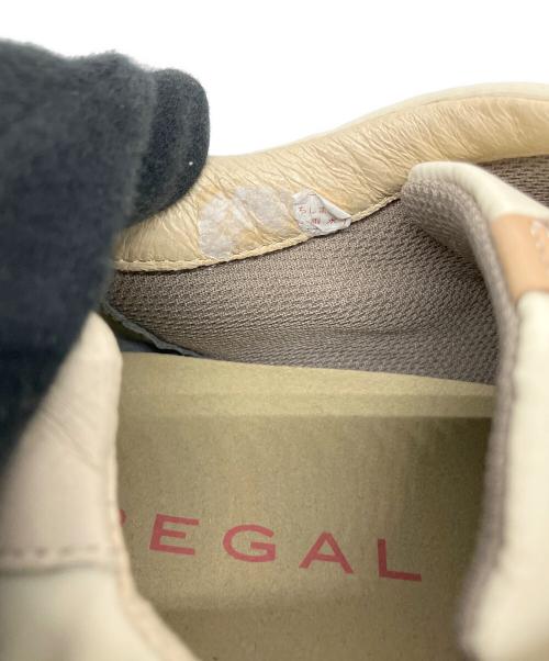 REGAL（リーガル）REGAL (リーガル) ローカットスニーカー アイボリー×グレー サイズ:25.5cmの古着・服飾アイテム