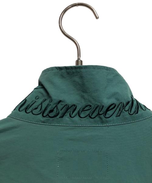 thisisneverthat（ディスイズネバーザット）thisisneverthat (ディスイズネバーザット) Script Track Jacket グリーン サイズ:Lの古着・服飾アイテム