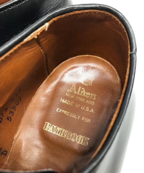 Alden（オールデン）ALDEN (オールデン) プレーントゥシューズ ブラック サイズ:7の古着・服飾アイテム