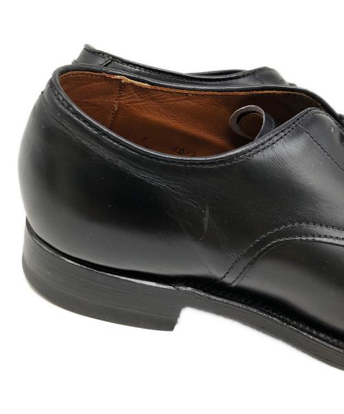 Alden（オールデン）ALDEN (オールデン) プレーントゥシューズ ブラック サイズ:7の古着・服飾アイテム