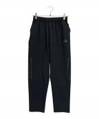 adidasアディダス）の古着「ストレッチウーブン クロップパンツ」｜ブラック