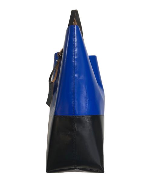 MARNI（マルニ）MARNI (マルニ) トートバッグ ブルー×ブラックの古着・服飾アイテム