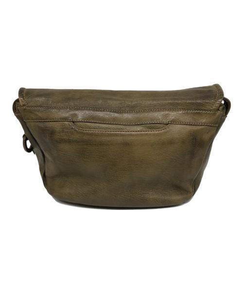 genten（ゲンテン）genten (ゲンテン) GOATNUME レザーショルダーバッグ カーキの古着・服飾アイテム