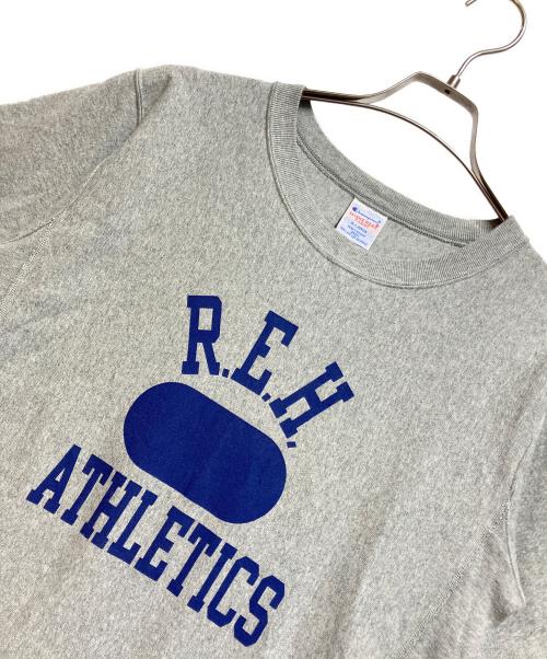 Champion REVERSE WEAVE（チャンピオン リバース ウィーブ）Champion REVERSE WEAVE (チャンピオン リバース ウィーブ) リバースウィーブ(R) ショートスリーブTシャツ ライトグレー サイズ:XLの古着・服飾アイテム