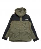 THE NORTH FACEザ ノース フェイス）の古着「マウンテンライトジャケット」｜カーキ×ブラック