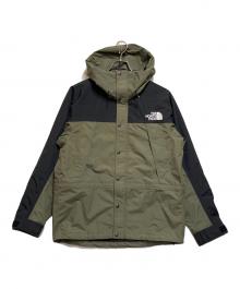 THE NORTH FACE（ザ ノース フェイス）の古着「マウンテンライトジャケット」｜カーキ×ブラック