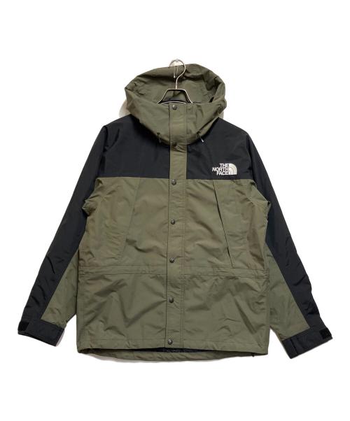 THE NORTH FACE（ザ ノース フェイス）THE NORTH FACE (ザ ノース フェイス) マウンテンライトジャケット カーキ×ブラック サイズ:SIZE Lの古着・服飾アイテム