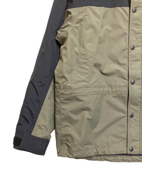 THE NORTH FACE（ザ ノース フェイス）THE NORTH FACE (ザ ノース フェイス) マウンテンライトジャケット カーキ×ブラック サイズ:SIZE Lの古着・服飾アイテム