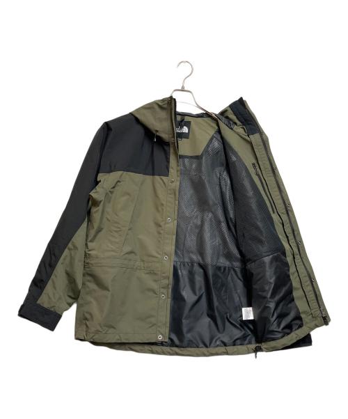 THE NORTH FACE（ザ ノース フェイス）THE NORTH FACE (ザ ノース フェイス) マウンテンライトジャケット カーキ×ブラック サイズ:SIZE Lの古着・服飾アイテム
