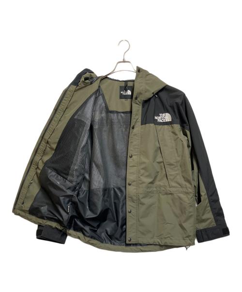 THE NORTH FACE（ザ ノース フェイス）THE NORTH FACE (ザ ノース フェイス) マウンテンライトジャケット カーキ×ブラック サイズ:SIZE Lの古着・服飾アイテム