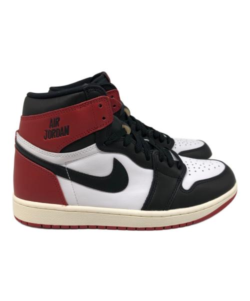 NIKE（ナイキ）NIKE (ナイキ) Air Jordan 1 Retro High OG(エアジョーダン1 レトロ ハイ OG) ホワイト×レッド サイズ:US 9の古着・服飾アイテム