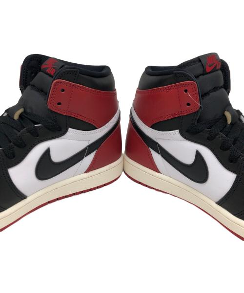 NIKE（ナイキ）NIKE (ナイキ) Air Jordan 1 Retro High OG(エアジョーダン1 レトロ ハイ OG) ホワイト×レッド サイズ:US 9の古着・服飾アイテム