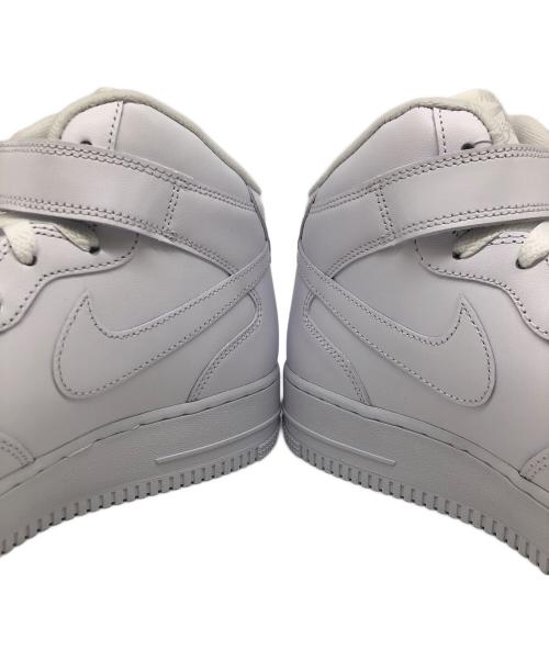 NIKE（ナイキ）NIKE (ナイキ) Supreme (シュプリーム) AIR FORCE1 MID SP（エアフォース1 ミッド） ホワイト サイズ:US 9 未使用品の古着・服飾アイテム