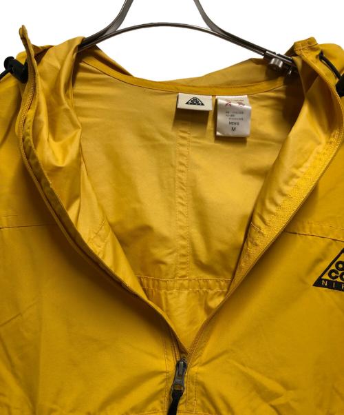 NIKE ACG（ナイキエーシージー）NIKE ACG (ナイキエージーシー) ナイロンジャケット イエロー サイズ:Mの古着・服飾アイテム