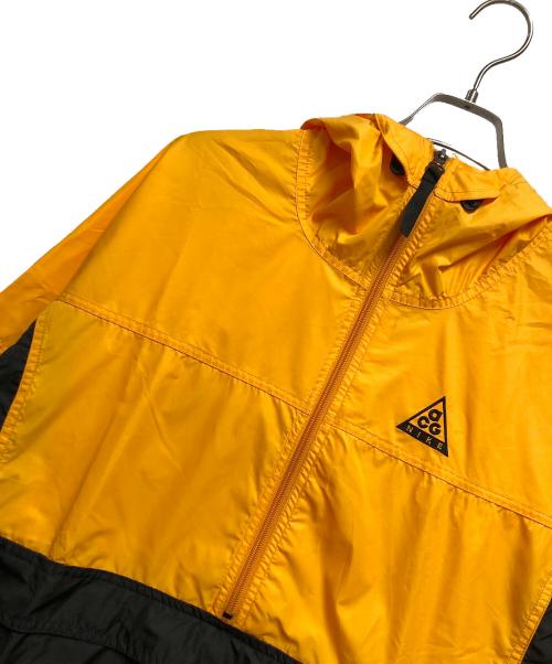 NIKE ACG（ナイキエーシージー）NIKE ACG (ナイキエージーシー) アノラックパーカー イエロー×ブラック サイズ:Ｍの古着・服飾アイテム