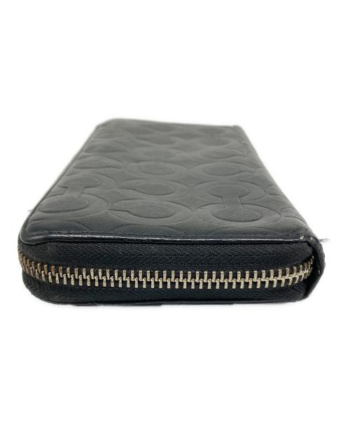 COACH（コーチ）COACH (コーチ) 長財布 ブラックの古着・服飾アイテム