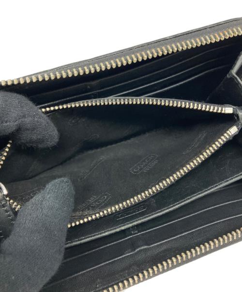COACH（コーチ）COACH (コーチ) 長財布 ブラックの古着・服飾アイテム