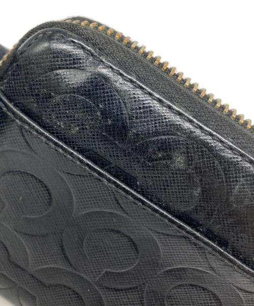 COACH（コーチ）COACH (コーチ) 長財布 ブラックの古着・服飾アイテム