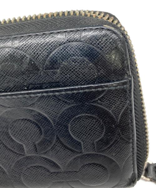 COACH（コーチ）COACH (コーチ) 長財布 ブラックの古着・服飾アイテム
