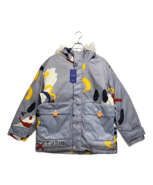 EMMAUELA（エマヌエーラ）Emmauela (エマヌエーラ) ダウンジャケット グレー サイズ:50の古着・服飾アイテム