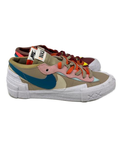 KAWS（カウズ）KAWS (カウズ) sacai (サカイ) NIKE (ナイキ) Blazer Low マルチカラー サイズ:SIZE 28cmの古着・服飾アイテム