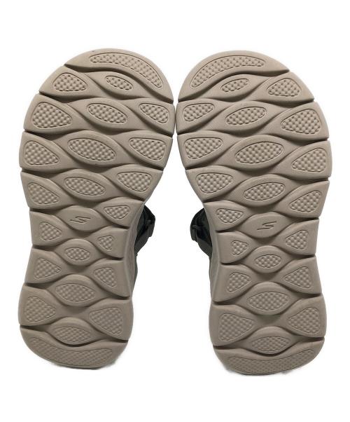 SKECHERS（スケッチャーズ）SKECHERS (スケッチャーズ) スリップインズ：ゴーウォーク フレックス SD グレー×オレンジ サイズ:US 9の古着・服飾アイテム