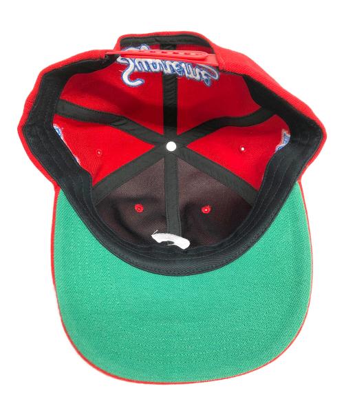 SUPREME（シュプリーム）SUPREME (シュプリーム) 25SSSUPREME WORLD FAMOUS S LOGO 6-PANEL レッド サイズ:FREEの古着・服飾アイテム