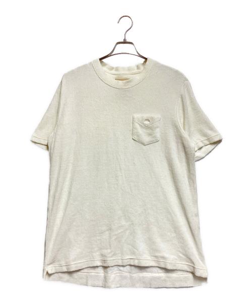OAS（オーエーエス）OAS (オーエーエス) パイルTシャツ ホワイト サイズ:Mの古着・服飾アイテム