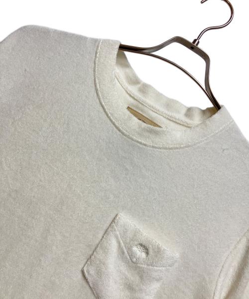 OAS（オーエーエス）OAS (オーエーエス) パイルTシャツ ホワイト サイズ:Mの古着・服飾アイテム