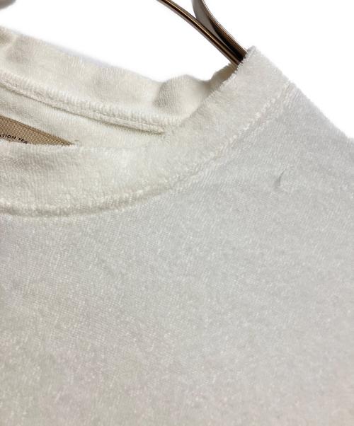 OAS（オーエーエス）OAS (オーエーエス) パイルTシャツ ホワイト サイズ:Mの古着・服飾アイテム
