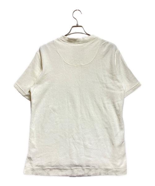 OAS（オーエーエス）OAS (オーエーエス) パイルTシャツ ホワイト サイズ:Mの古着・服飾アイテム