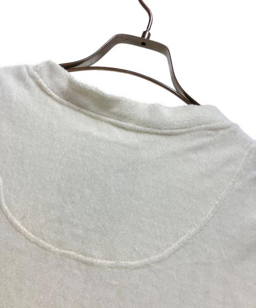 OAS（オーエーエス）OAS (オーエーエス) パイルTシャツ ホワイト サイズ:Mの古着・服飾アイテム