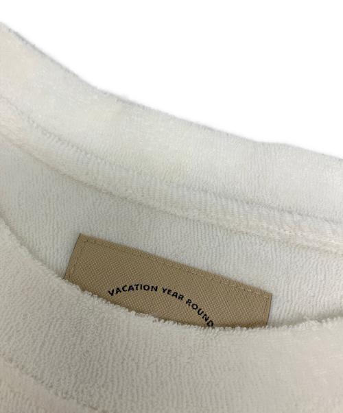 OAS（オーエーエス）OAS (オーエーエス) パイルTシャツ ホワイト サイズ:Mの古着・服飾アイテム