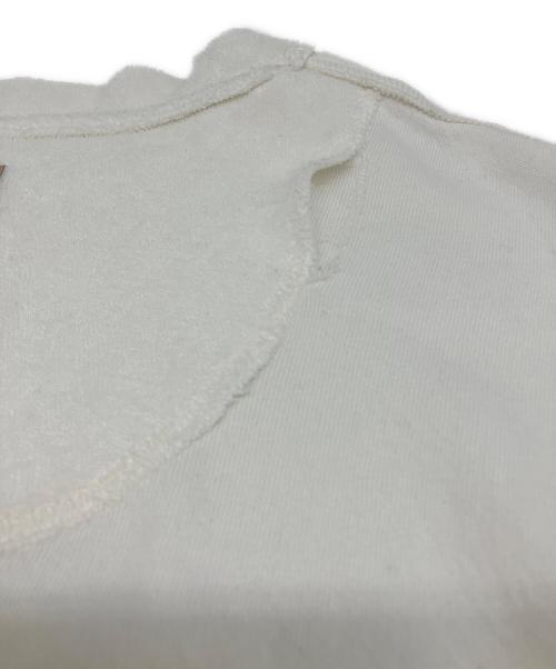 OAS（オーエーエス）OAS (オーエーエス) パイルTシャツ ホワイト サイズ:Mの古着・服飾アイテム