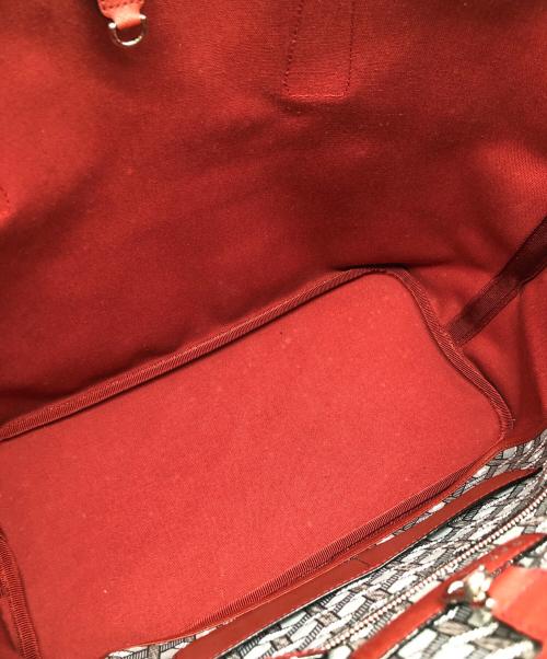 BALLY（バリー）BALLY (バリー) トートバッグ グレー×レッドの古着・服飾アイテム