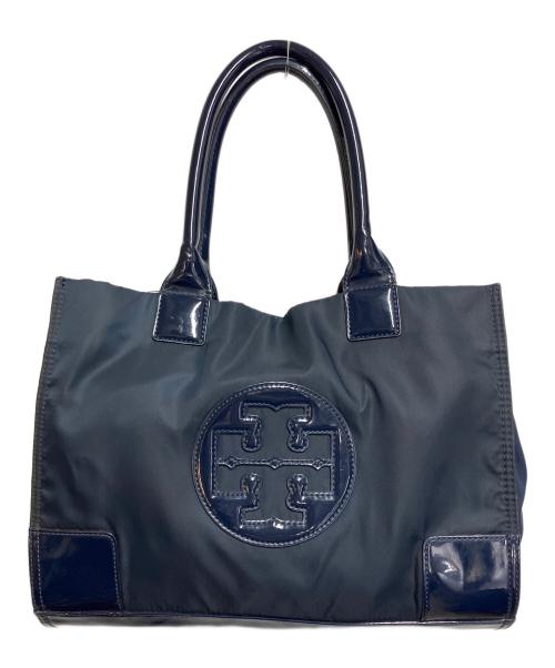 TORY BURCH（トリーバーチ）TORY BURCH (トリーバーチ) トートバッグ ネイビーの古着・服飾アイテム