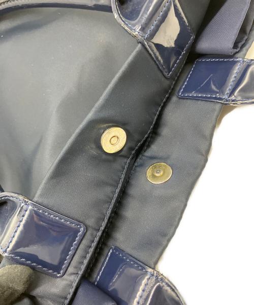 TORY BURCH（トリーバーチ）TORY BURCH (トリーバーチ) トートバッグ ネイビーの古着・服飾アイテム