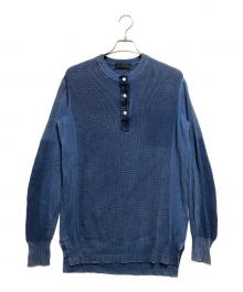 DIESEL Black Gold（ディーゼル ブラック ゴールド）の古着「ニット」｜ブルー