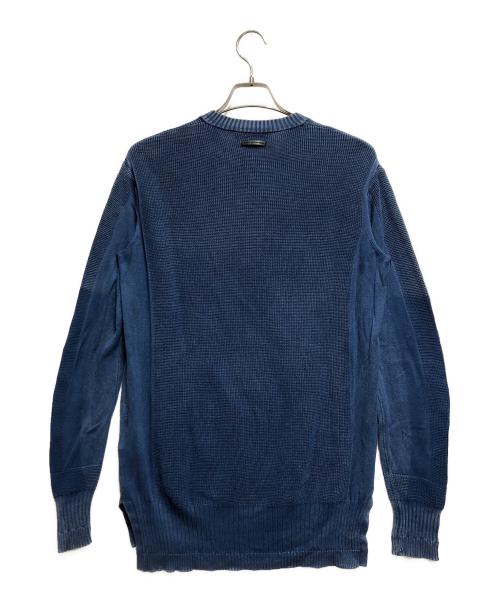 DIESEL Black Gold（ディーゼル ブラック ゴールド）DIESEL Black Gold (ディーゼル ブラック ゴールド) ニット ブルー サイズ:Ｍの古着・服飾アイテム