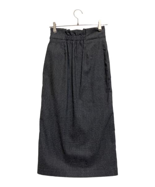 ROPE（ロペ）ROPE (ロペ) ポケット付きチェックタイトスカート チャコールグレー サイズ:36の古着・服飾アイテム