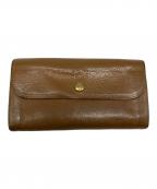 IL BISONTEイル ビゾンテ）の古着「長財布」｜ブラウン
